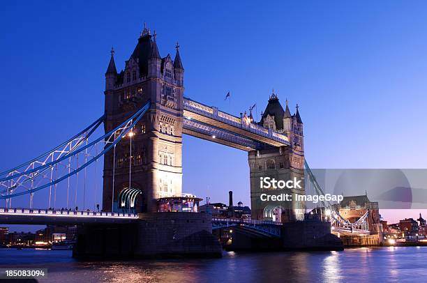 런던 타워 브리지 0명에 대한 스톡 사진 및 기타 이미지 - 0명, 가동교, 강