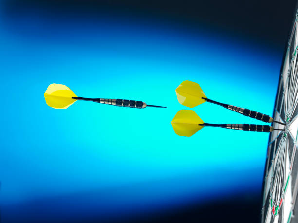istock Hitting the Target in a Game of Darts 185083148