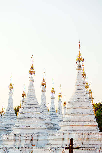 istock Kuthodaw Pagoda, Myanmar 185083811
