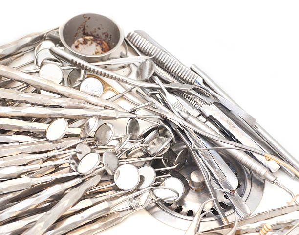 istock dentist equipment in sink for cleaning 185083956