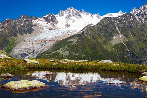 istock Panoramic view of Alps Mountains 185084080