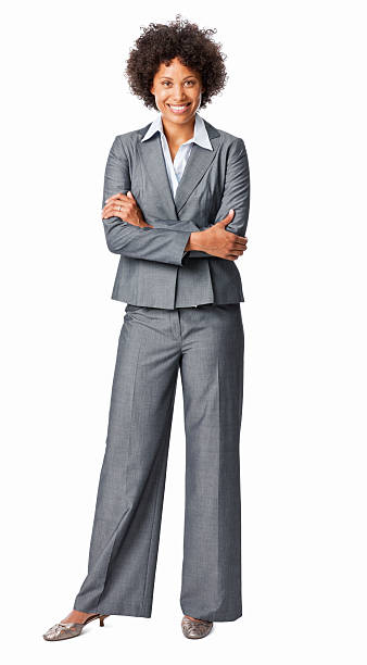 istock Attractive Businesswoman - Isolated 185085112