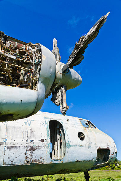 istock Derelict Aircraft, Grenada W.I. 185085226