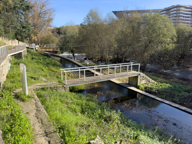 istock Corgo river city park in Vila Real 1850853356