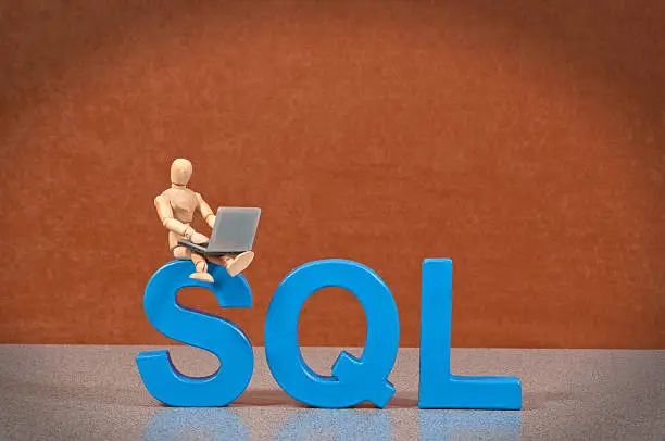 Photo of SQL - Wooden Mannequin demonstrating this word