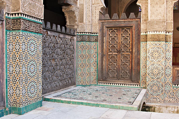 istock Inside Madrasah Bou Inania. Fez. Morocco. 185086460
