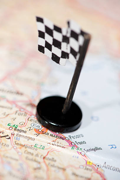 istock Moto GP Racing Track in San Marino 185086474