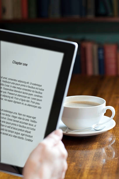 istock Digital tablet in a library or book shop 185086498
