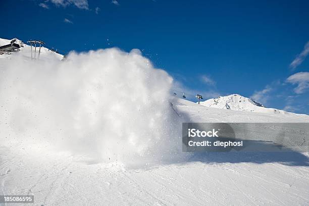 Snow Cloud Stock Photo - Download Image Now - Avalanche, Snowball, Inside Of