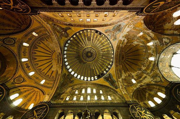 istock Dome of Hagia Sophia 185087578