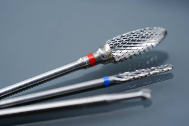 istock Diamond dental carbide burs 185087922