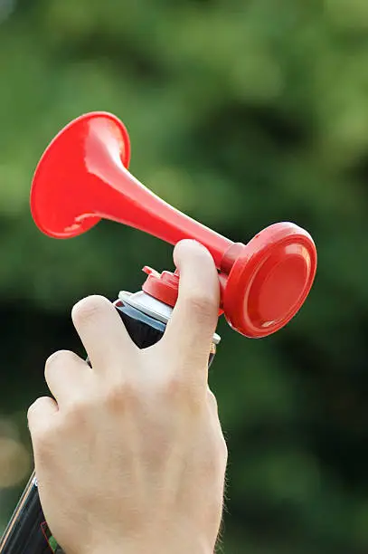 Photo of Handheld air horn