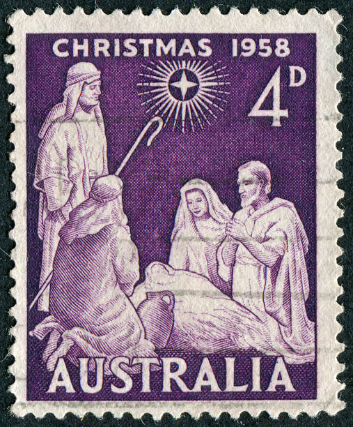istock Australian Christmas Stamp 185089274