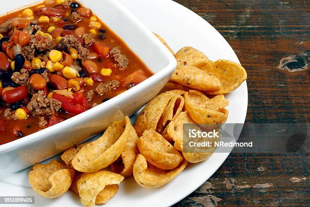 Taco Soup Stock Photo - Download Image Now - Bean, Black Bean, Chili Con Carne