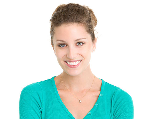 istock Smiling Young Woman Portrait 185089653