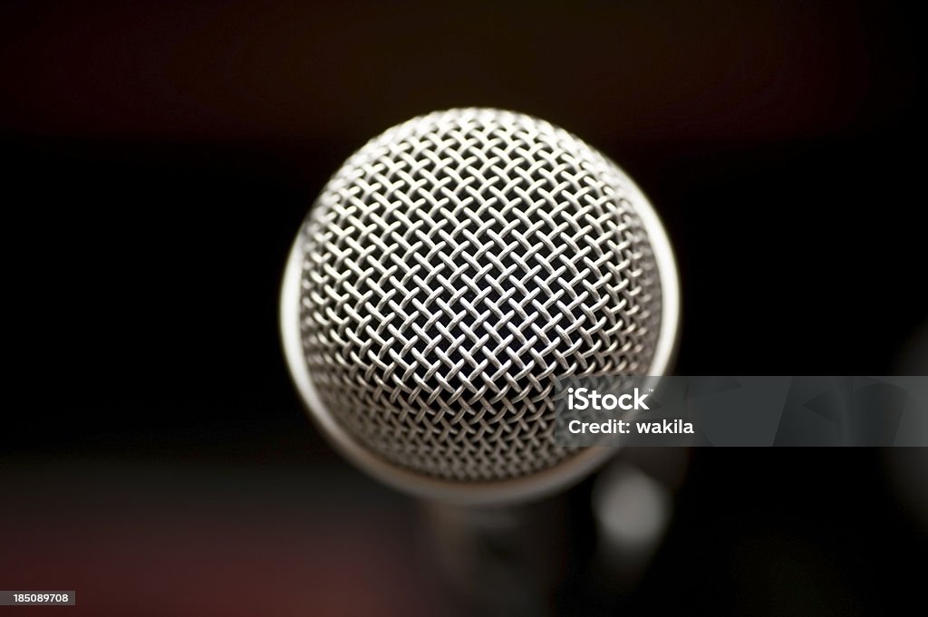 microphone microphone isolated on white Abstract Stock Photo