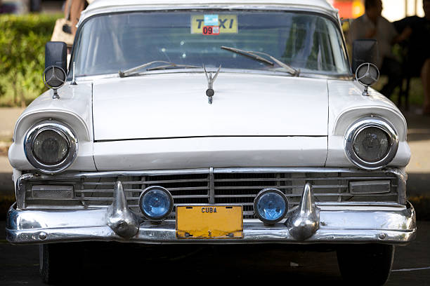 istock White 1953 Chevy car in Havana 185089966