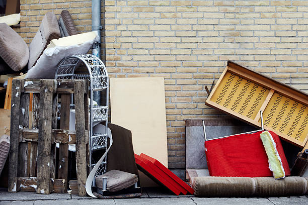 istock Furnitures thrown out on the street 185090404