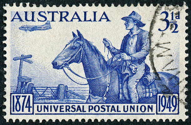 istock Australian Universal Postal Union Stamp 185090764
