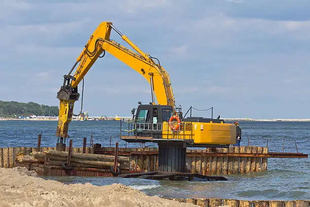 Photo of Pier construction