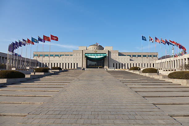 The War Memorial of Korea, Seoul stock photo