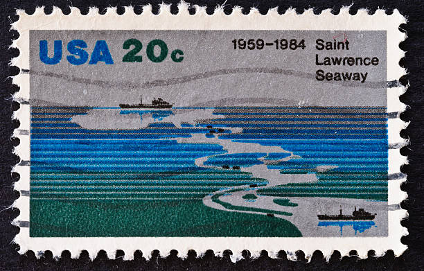 Saint Lawrence Seaway Stamp