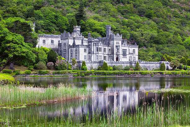 Kylemore Abbey, Ireland "Kylemore Abbey, Ireland" kylemore abbey stock pictures, royalty-free photos & images