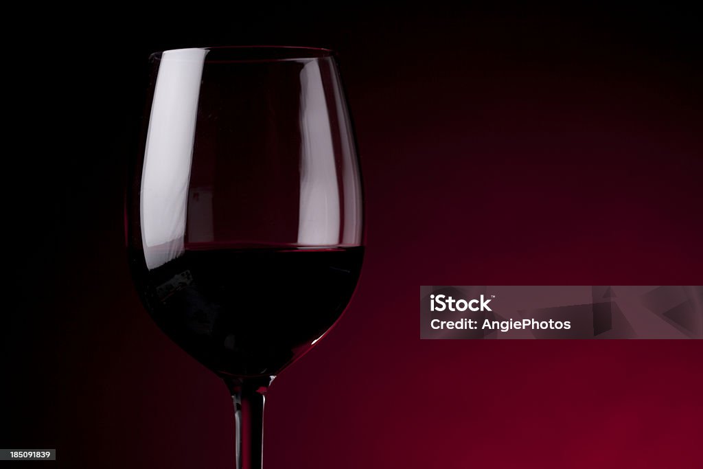 Copa de vino tinto - Foto de stock de Bebida libre de derechos