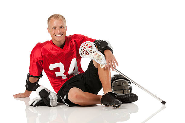 istock Lacrosse player sitting on the floor 185092564