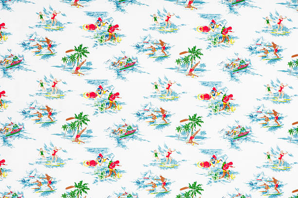 Paradise Island Vintage Fabric