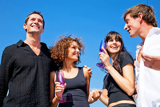 istock Enjoying a drink outdoors 185092850
