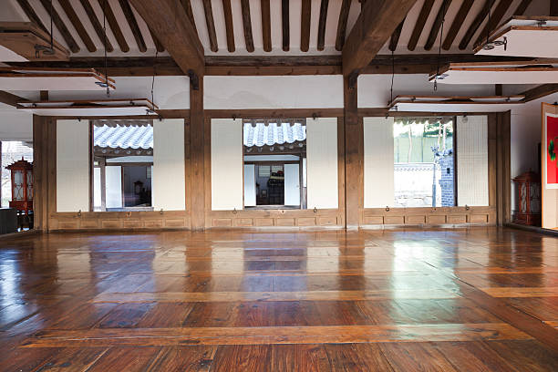 interior of traditional korean home