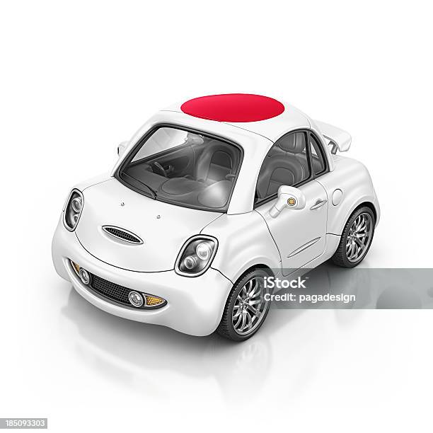 Japanese Car Stock Photo - Download Image Now - Car, Japanese Flag, Land Vehicle