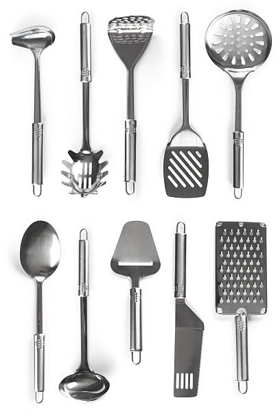 utensilios de cocina - utensilio para servir fotografías e imágenes de stock