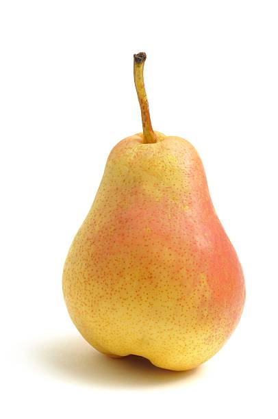 Blush Pear portrait Blush pear (trout) forelle pear stock pictures, royalty-free photos & images