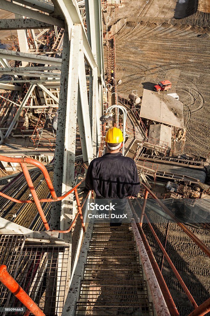 Trabalhador de Mina de Carvão - Royalty-free Engenheiro Foto de stock