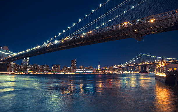 istock Brooklyn bridge, New York City 185094668