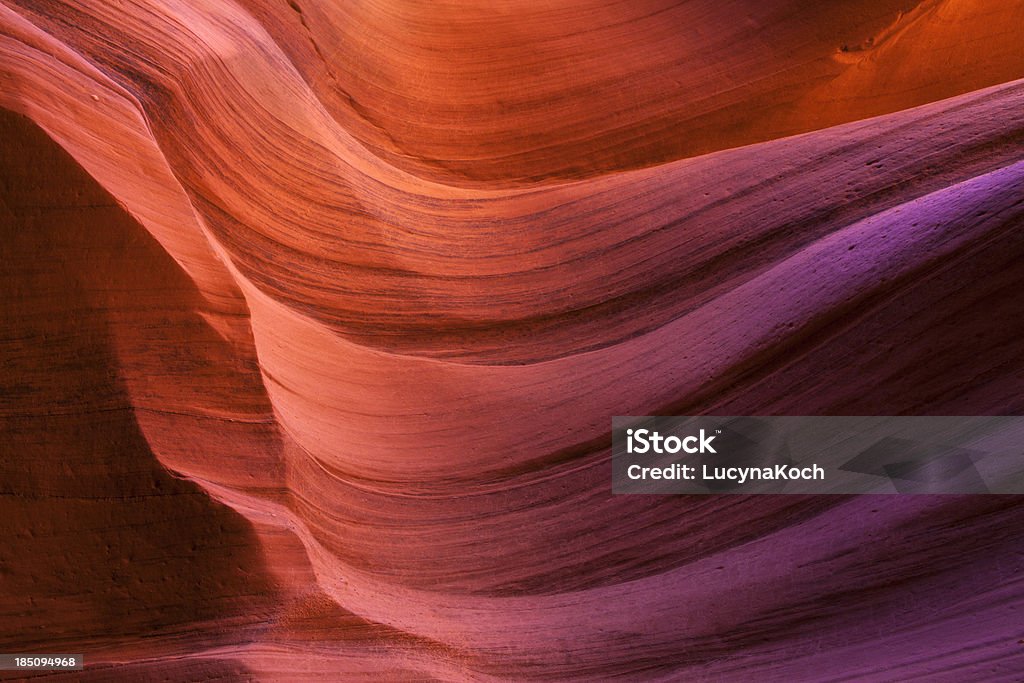 Antelope Slot Canyon Farben - Lizenzfrei Antelope Canyon Stock-Foto