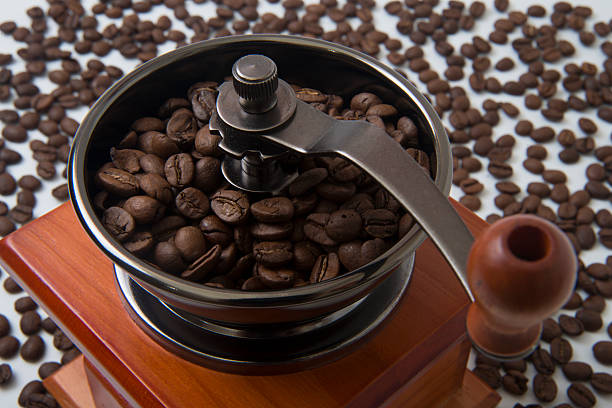 Close-Up Of  Coffee Grinder