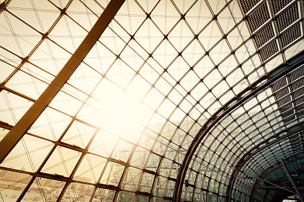 istock Steel and glass building 185096531