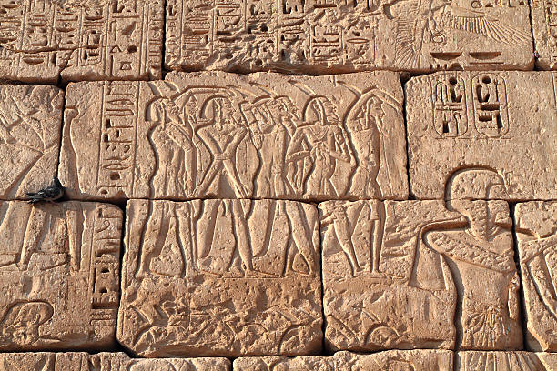 Battle scene, Medinet Habu, Theban Necropolis, Luxor, Egypt