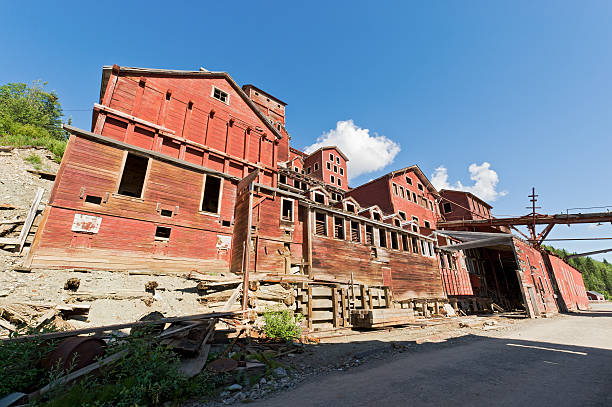 istock Abandoned copper mine at Kennecott Alaska 185096930