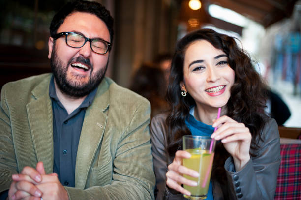 istock Couple Talking, Cafe, Outdoors 185096955