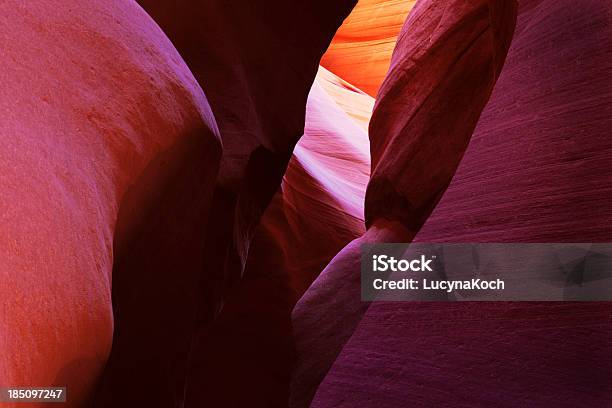 Antelope Slot Canyon Farben Stockfoto und mehr Bilder von Antelope Canyon - Antelope Canyon, Arizona, Biegung