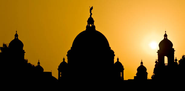 The iconic Victoria Memorial of Kolkata, envisaged by Lord Curzon, the Viceroy of British India (before Independence), dedicated to the memory of Queen Victoria (1819–1901) and is now a museum and a popular tourist destination. Every year large number of tourists / kolkata people visit here. The museum consists of large numbers of rare photographs, paintings and artefacts.\nVictoria Memorial is the most famous historical architecture in Kolkata.\nPhoto taken on 07/02/2019, Kolkata.