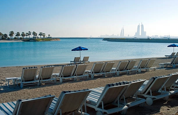 Bahrain "Bahrain, Manama city, Seef quarter, the Ritz Carlton Hotel" bahrain stock pictures, royalty-free photos & images