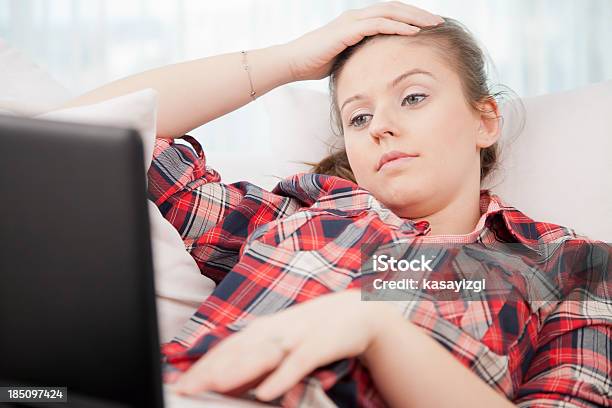 Young Women Bored Of Working Stock Photo - Download Image Now - Adult, Adults Only, Beautiful People