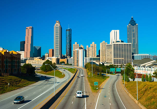 istock Atlanta skyline and highway 185097670