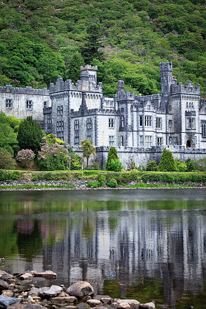 Kylemore Abbey, Ireland "Kylemore Abbey, Ireland" kylemore abbey stock pictures, royalty-free photos & images