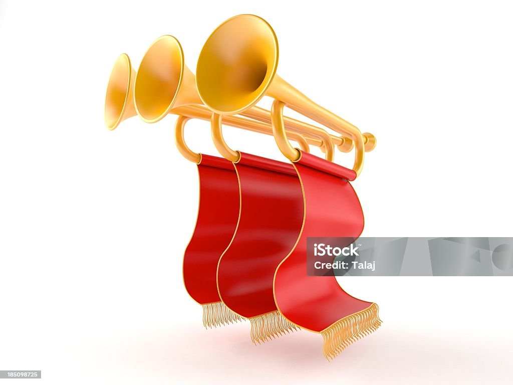Trumpets - Foto de stock de Corneta royalty-free